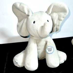 ***SOLD**SOLD**** Baby Flappy The Elephant Plush Toy Animated Stuffed Animal 12"